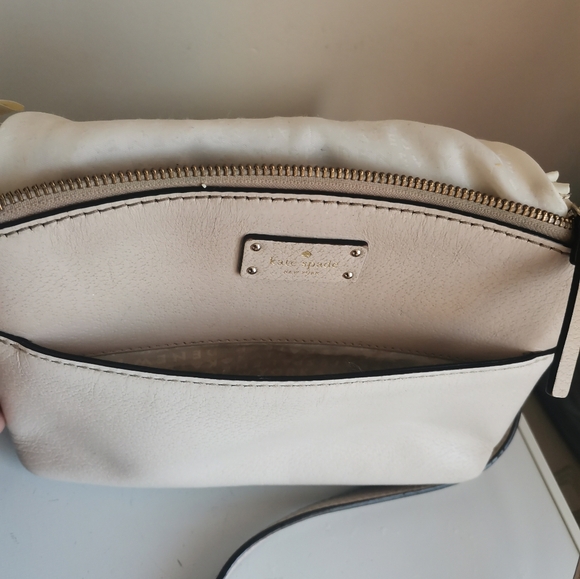 Kate Spade Tan and White Crossbody Bag - Picture 9 of 10